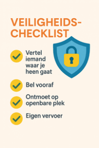Veiligheidschecklist voor je eerste seksdate